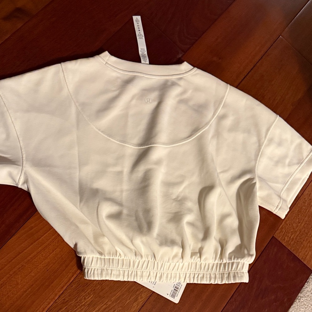lululemon Soft Short Sleeve Sweatshirt Tee - Picture 7 of 8